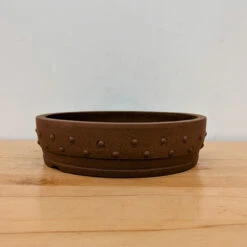 11-Inch Unglazed Yixing Bonsai Pot (No. 2479)