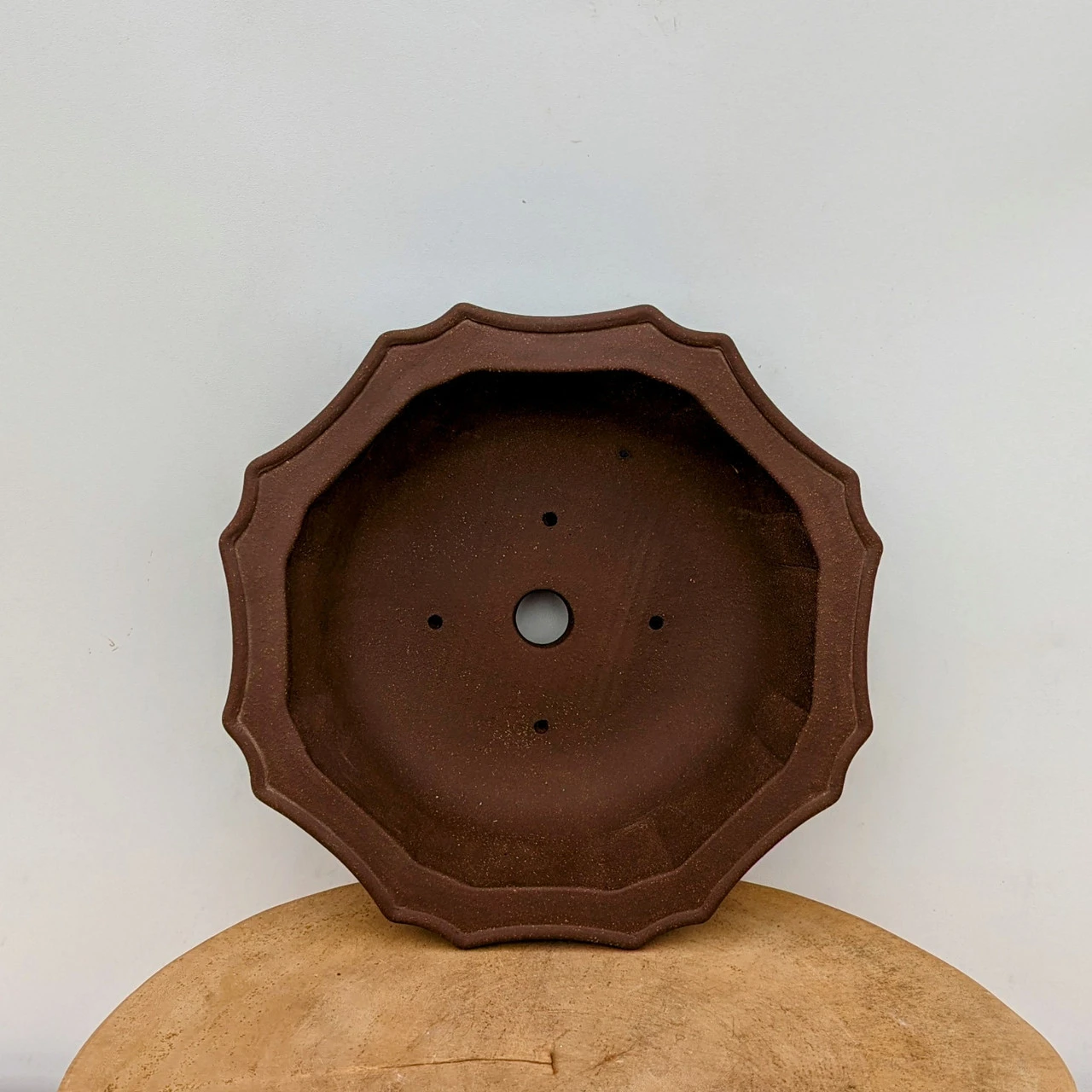 12-Inch Unglazed Yixing Bonsai Pot (No. 2467) - Image 3