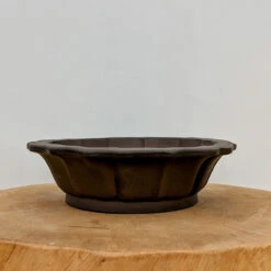 9-Inch Unglazed Yixing Bonsai Pot (No. 2482)