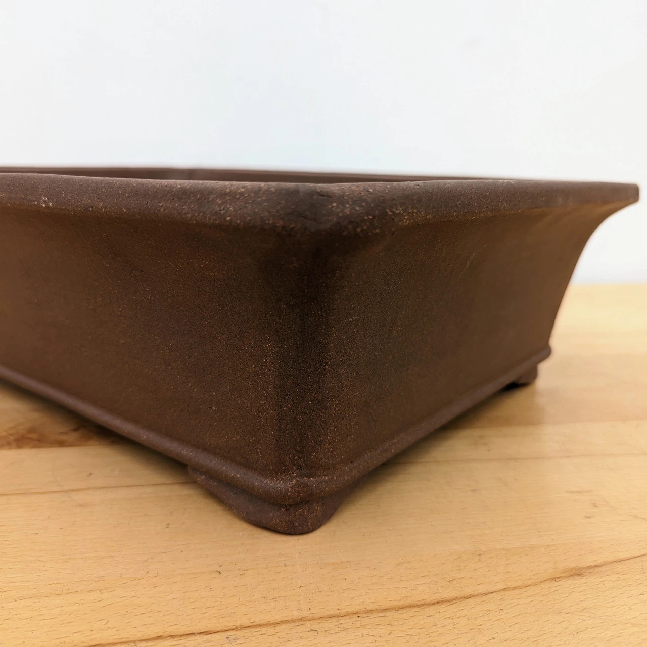 16-Inch Unglazed Yixing Bonsai Pot (No. 2465) - Image 2