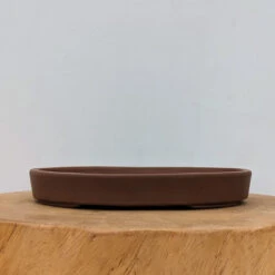 9-Inch Unglazed Yixing Bonsai Pot (No. 2459)