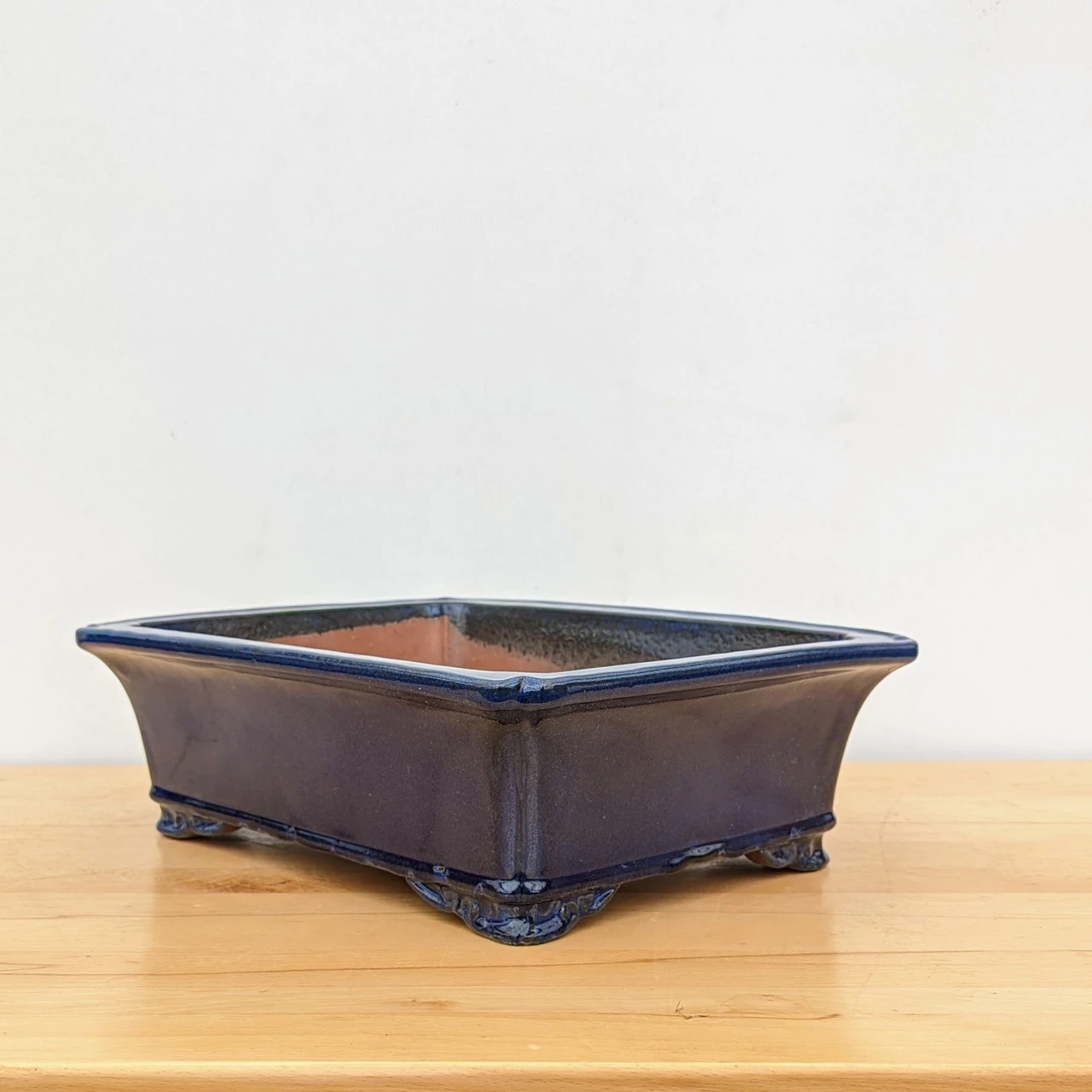 16-Inch Glazed Yixing Bonsai Pot (No. 2431)