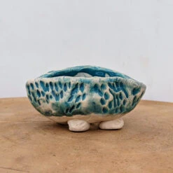 4" Handmade Planter By Moe Lewis-Wolf (No. 11)