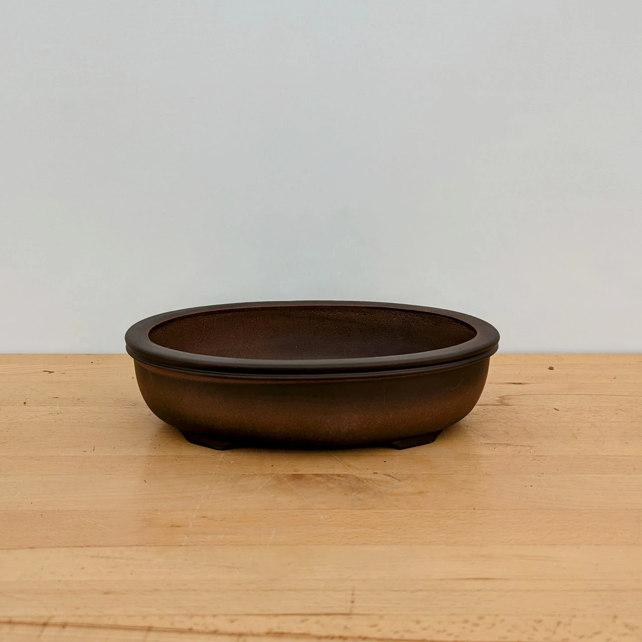 11-Inch Unglazed Yixing Bonsai Pot (No. 2484) - Image 5