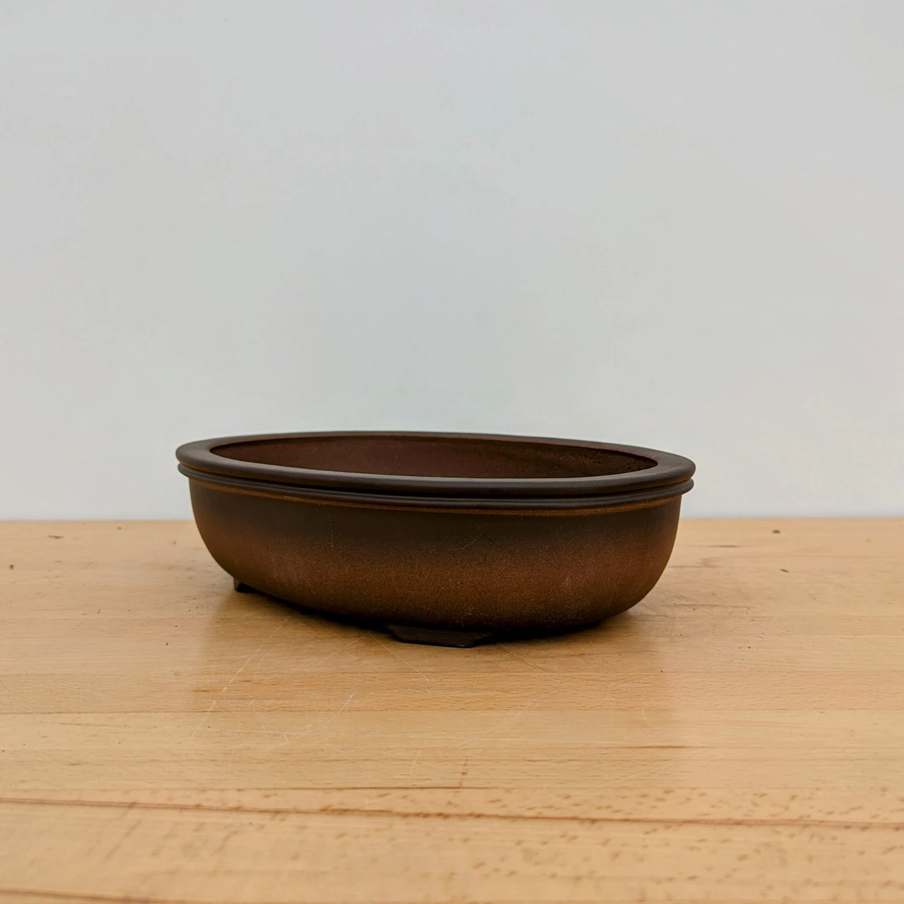 11-Inch Unglazed Yixing Bonsai Pot (No. 2484) - Image 4