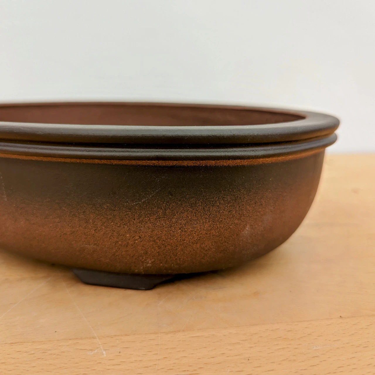 11-Inch Unglazed Yixing Bonsai Pot (No. 2484) - Image 2