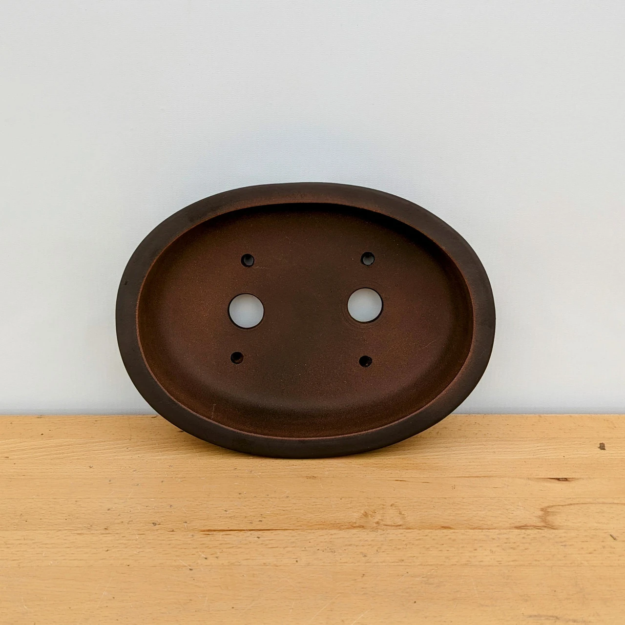 11-Inch Unglazed Yixing Bonsai Pot (No. 2484) - Image 3