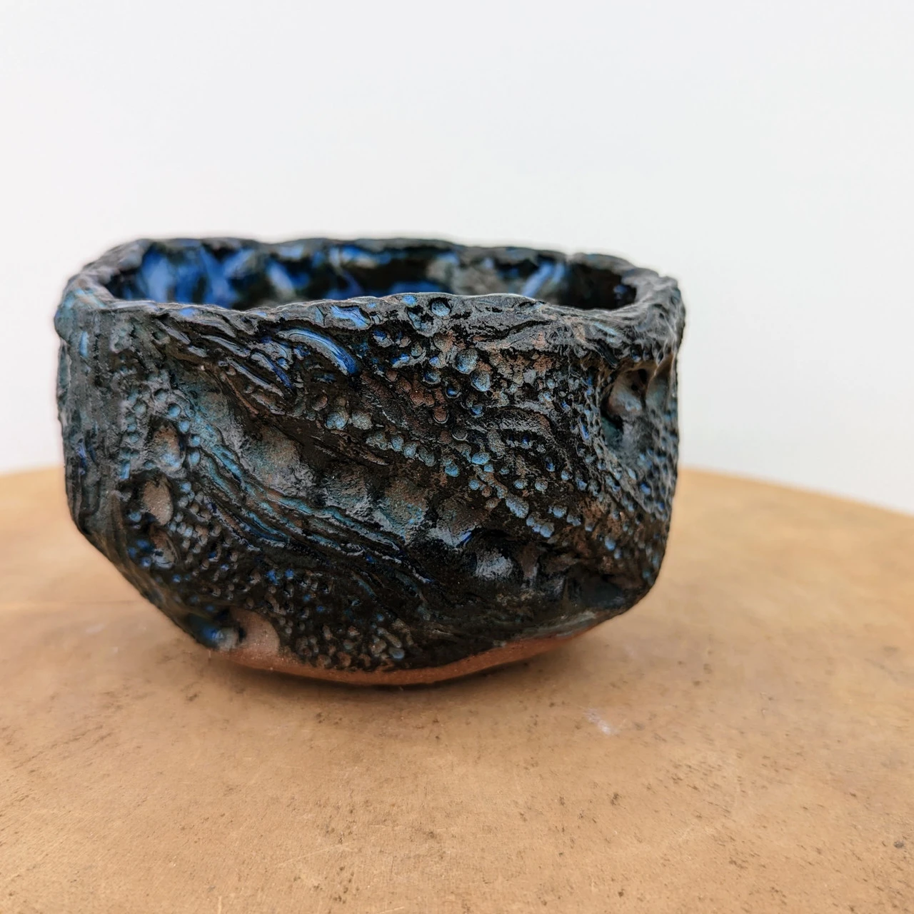 5" Handmade Planter By Moe Lewis-Wolf (No. 35) - Image 2